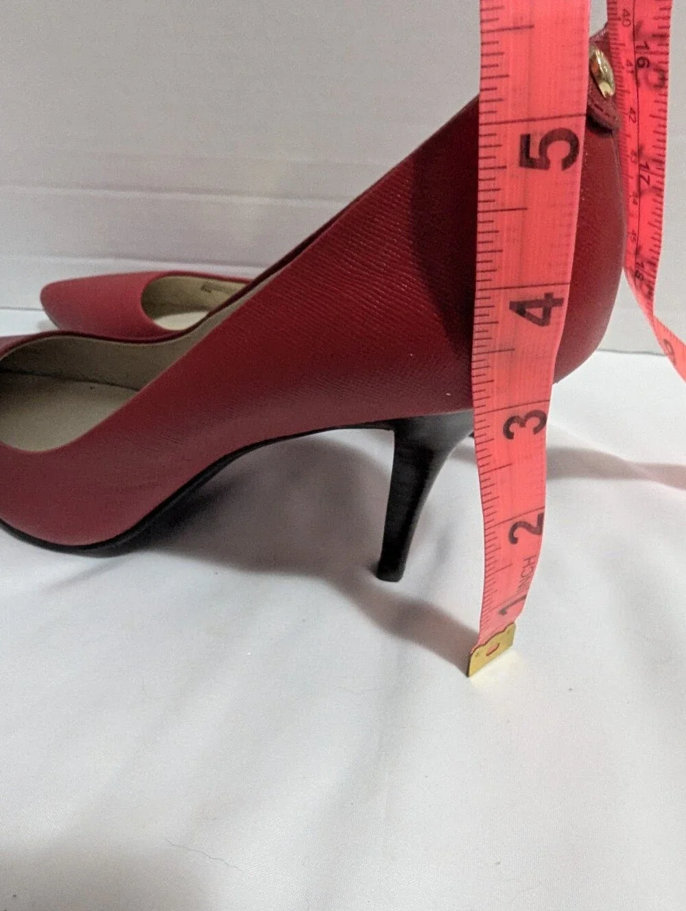Michael Kors Red High Heels Size 6.5